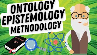 Ontology Epistemology and Methodology simply explained 🔎📚 [upl. by Aiciruam500]