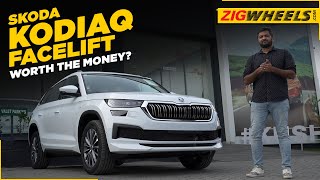 2022 Skoda Kodiaq Facelift I First Look Review I What Has Changed [upl. by Akirre793]