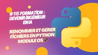 Découvrez OS  Gérer Vos Fichiers en Python  ⚙️ [upl. by Iy]