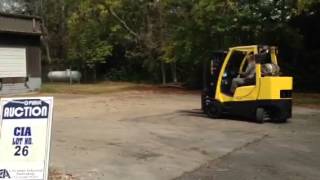 Forklifts amp Material Handling Equipment Auction Lot 26  10000 LB HYSTER S100FTBCS LIFT TRUCK [upl. by Lydnek177]