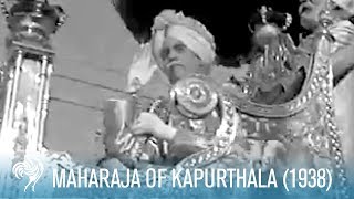 Diamond Jubilee Of Maharaja Of Kapurthala India 1938  British Pathé [upl. by Keenan]