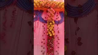 Hare rama hare Krishna song song shortvideo wedding dacoration shortsviral yotubeshorts [upl. by Maillij]