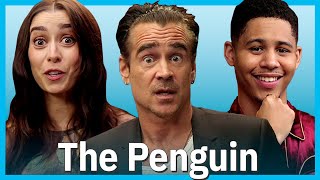 THE PENGUIN team talks that finale death  TV Insider [upl. by Ahsitniuq]