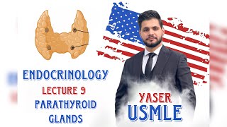 Endocrine Lecture 9 Parathyroid USMLE Step1  Dr Yaser [upl. by Hannej]