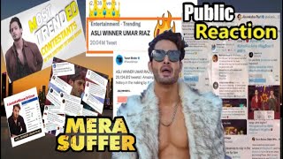 Public Reaction On Umar Riaz Song MERA SUFFER [upl. by Bagley]