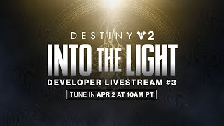 Bungie Destiny 2 Into the Light Live Stream  Emblem Giveaways [upl. by Flanna733]