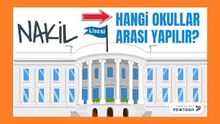 Lise Türleri Arasında Nakil Hangi Okullara Yapılabilir ✈️ [upl. by Aitsirt]