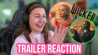 Wicked Trailer REACTION [upl. by Joed416]