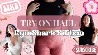 TRY ON HAUL  Gymshark Workout Fits its giving BARBIE [upl. by Notaes642]