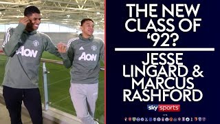 The new Class of 92  Marcus Rashford amp Jesse Lingard [upl. by Suzy855]