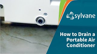 How to Drain a Portable AC Fully vs Partially Evaporative  Sylvane [upl. by Noiro]