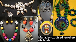 oxidised jewellery wholesale [upl. by Akcinat26]