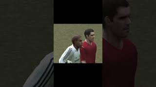 RONALDO NAZARIO GOALS l ZINEDINE ZIDANE ASSIST l MAN UTD VS REAL MADRID l WE 9 l PS 2 [upl. by Gavrilla]