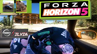 Forza Horizon 5 Steering Wheel Gameplay Drift  3 [upl. by Aikit833]