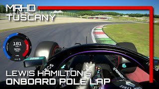 Assetto Corsa F1 2020 Hamilton Onboard Pole Lap Mugello [upl. by Herbert182]