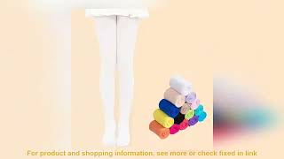 Tights Kids Ballet Dance Tights For Girls Stocking Children Velvet Solid White P [upl. by Eilahtan80]