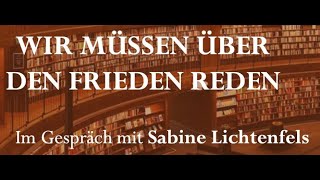 Sabine Lichtenfels im Gespräch Auszug  DieAkademiederDenker [upl. by Siesser]