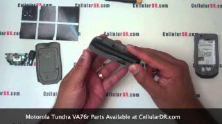 ATampT Tundra Repair  Motorola VA76r Disassembly Video [upl. by Rutan]