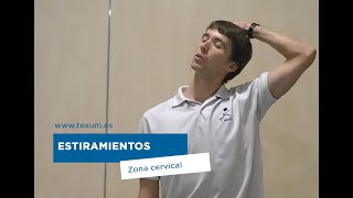 Estiramientos de la Zona Cervical El esternocleidoocipitomastoideo ECOM [upl. by Htebazileharas]