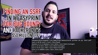 Exploiting a Server Side Request Forgery SSRF in WeasyPrint to hack Lyft amp HackerOne’s 50M CTF [upl. by Gannon]