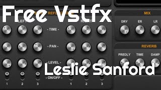 Free Vst Fx  Leslie Sanford Delay amp Reverb No Talking [upl. by Radmen]