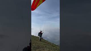 Decolagem em Joinville parapente [upl. by Fernyak]