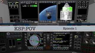 KSP POV Episode 1  Probes first  Kerbal Space Program  IVA Mission Control Room [upl. by Christyna489]