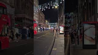 Christmas lights shortsvideo london [upl. by Celeski334]