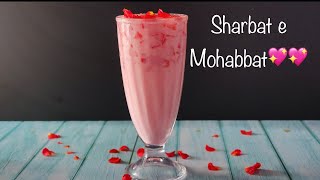 Healthy refreshing watermelon milk drink Ramazan special  Sharbat e Mohabbat RP62 [upl. by Ettezoj]