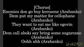 HARRYSONG  ARABANKO LYRICS [upl. by Ttiwed552]