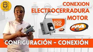 Conexión electrocerradura a MOTOR PPA [upl. by Cr]