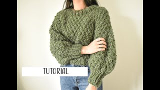 SUETER TEJIDO EN CIRCULAR  Tutorial [upl. by Alle]