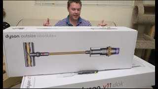 Dyson Outsize Absolute Plus and Dyson V11 Dock Unboxing and Full Review [upl. by Derwin]