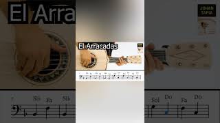 El Arracadas Vicente Fernández tutorial Guitarron [upl. by Ronny131]