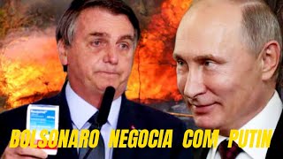 Bolsonaro Negocia Com Vladimir Putin Consequências Para o Brasil [upl. by Conard775]