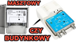 Wzmacniacz antenowyprzedwzmacniacz czy rozgałęźnik aktywny Współczynnik szumów własnych  test [upl. by Ayitahs178]