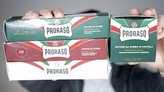 Different Proraso Shaving Creams Compared [upl. by Idaf321]