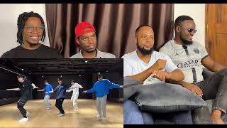 aespa Drama  TREASURET5 MOVE  ATEEZ BOUNCY ENHYPEN FEVER Dance Practice REACTION [upl. by Karub]