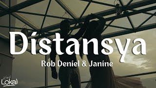 Distansya by Rob Deniel Janine Lyrics [upl. by Warthman]