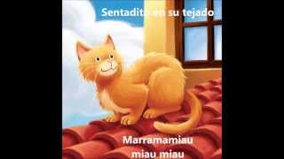 Estaba el Señor Don Gato con letra [upl. by Ayouqes]