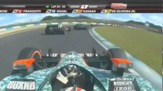 Indycar 2011  Fecha 15  Motegi Audio Latino [upl. by Lefton324]