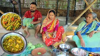 আমাদের বাড়িতে শীতকালে এইভাবেই ওলকপি আর বাঁধাকপি রান্না করা হয়  Fish Curry With Shalgam  Cabbage [upl. by Ranson896]