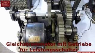 Gleichstrommotor mit Getriebe für Leistungsschalter [upl. by Joelle457]