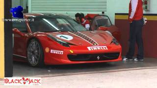 TEST FERRARI 458 CHALLENGE [upl. by Sharia]