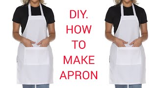 How to make an apron Easy DIY [upl. by Jordan]