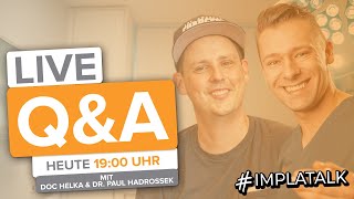 Live QampA mit Doc Helka und Dr Paul Hadrossek [upl. by Liva]