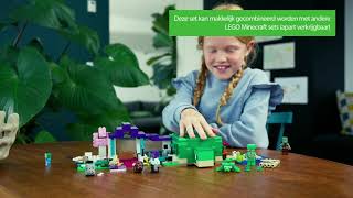 LEGO Minecraft™ The Turtle Beach House  21254  PlayFun video [upl. by Stubbs]