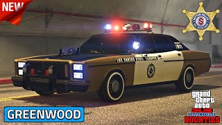 NEW Bravado Greenwood Cruiser Best Customization  Police Car  Aggressive Cop Build  GTA 5 Online [upl. by Ellinger677]