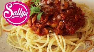 leckere schnelle einfache ThunfischTomatensoße für Nudeln  15 Min Rezept  Sallys Welt [upl. by Anoit]