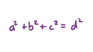 Proof of the Pythagorean Theorem in 3 Dimensions [upl. by Ettevram]